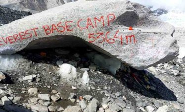 Everest base Camp 5,364